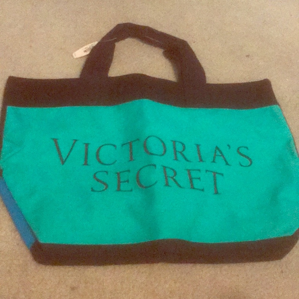 Blue Victoria’s Secret tote bag